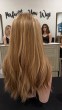Load image into Gallery viewer, Arabella 22” layered length, medium cap with premium Brazilian texture hair
