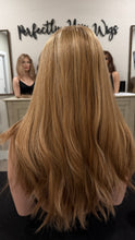 Load image into Gallery viewer, Arabella 22” layered length, medium cap with premium Brazilian texture hair
