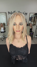 Load and play video in Gallery viewer, Lucy, 10x10 whopper style topper with premium Brazilian texture hair
