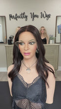 Load and play video in Gallery viewer, Preorder: Sophia 20”layered length, whopper style topper with premium euro texture hair
