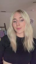 Load and play video in Gallery viewer, Sky is a 10X11 whopper, 19" length made with premium Brazilian quality human hair
