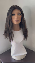 Load and play video in Gallery viewer, Willow is an 18&quot; length, medium cap made with premium Brazilian quality human hair
