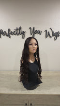 Load and play video in Gallery viewer, Preorder: Jessie is a 27-28” layered length, 10X11 whopper style topper made with premium Brazilian quality human hair
