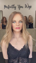 Load and play video in Gallery viewer, Preorder: Liv, 10x11 whopper style topper, 18” layered length with premium euro texture hair
